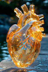 The crystal heart. The concept of transparent medicine and self-care