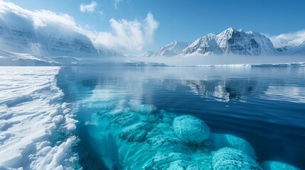 The thawing of Arctic permafrost liberates methane, intensifying the greenhouse effect and hastening climate change impacts worldwide.