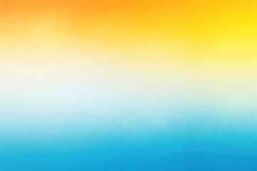 Sky Blue white yellow template empty space color gradient rough abstract background shine bright light and glow grainy noise grungy texture blank 