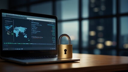 computer concept Securing Corporate Assets Importance of Cybersecurity