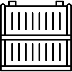 Shipping Containers Icon