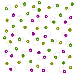 Colorful background of line shape crossing design. Surface pattern of ceramic floor. Tablecloth and wrapped paper gift design concept. 