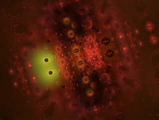 Imaginatory fractal abstract background Image