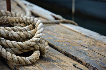 Close-up of colorful ropes tied on a black background.. Beautiful simple AI generated image in 4K, unique.