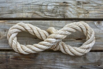 Fototapeta premium Close-up of colorful ropes tied on a black background.. Beautiful simple AI generated image in 4K, unique.