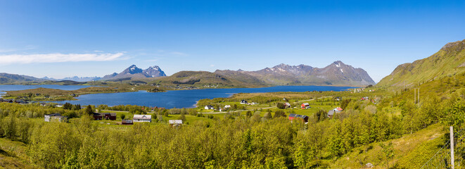 Lofoten panoramic view, Norway