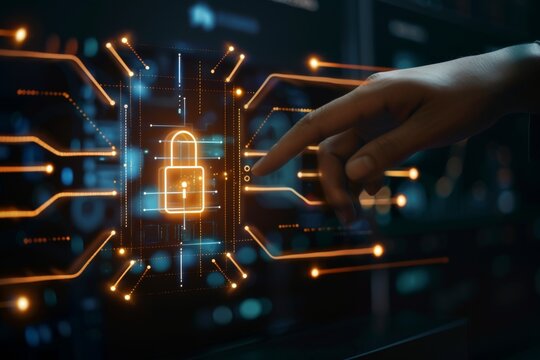 Ensure data privacy and network security for businesses with HTTPS and padlock measures, using API and OAuth to safeguard against digital malware threats.