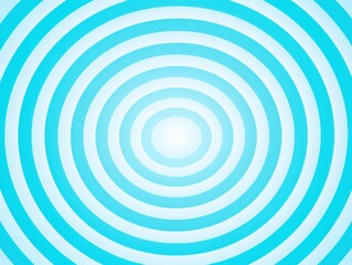 Turquoise concentric gradient circle line pattern vector illustration for background, graphic, element, poster blank copyspace for design text photo 