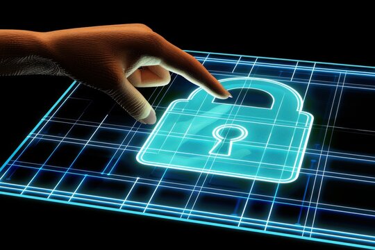 Enhance network security with HTTPS and padlock for business data protection, deploying API and OAuth to safeguard privacy against digital malware threats.