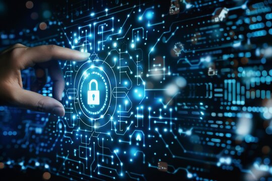 Secure business networks with HTTPS encryption and padlock protection, integrating API and OAuth to safeguard data privacy against malware threats.