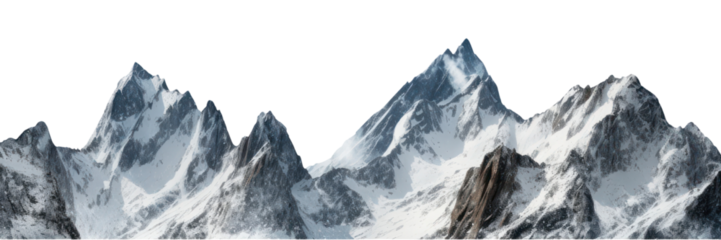 PNG Landscape mountain nature snow.