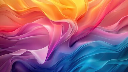 Obraz premium colorful silk fabric abstract background