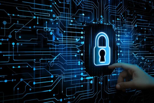 Enhance digital security in business networks with HTTPS and padlock, using API and OAuth to protect data privacy and defend against malware threats.