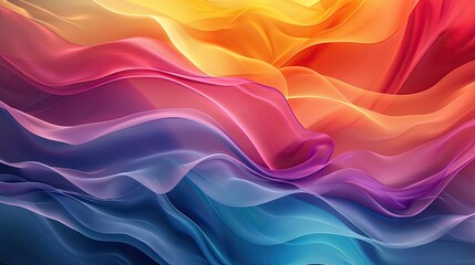 Obraz premium colorful silk fabric abstract background