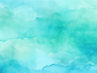 Turquoise watercolor gradient pastel background seamless texture pattern texture for display products blank copyspace for design text photo website web 