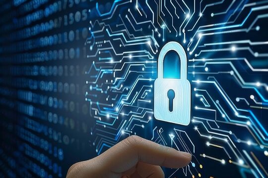 Implement robust network protection in businesses using HTTPS and padlock, securing data privacy with API and OAuth against malware threats.