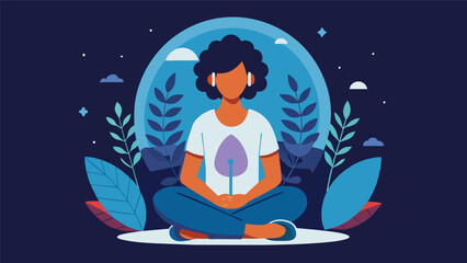Fototapeta premium A podcast dedicated to the power of selfreflection and how it can lead to personal growth and selfawareness..