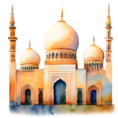 dome of the mosque ai generated