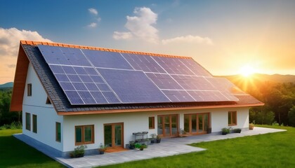 Panel Solar Energy Photovoltaic Power Roof Sun Hom Upscaled 4