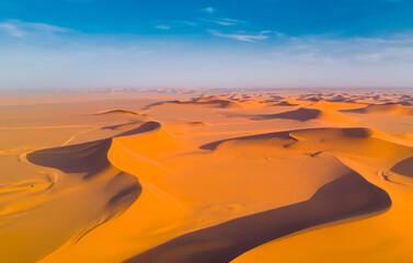 Die unendliche W&uuml;ste aus der Vogelperspektive