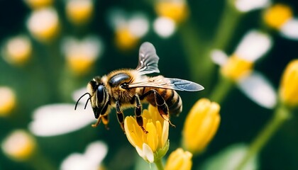 A coloful honey bee (145)