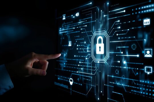 Implement HTTPS and padlock security in business networks to protect privacy, leveraging API and OAuth for comprehensive malware defense and data security.