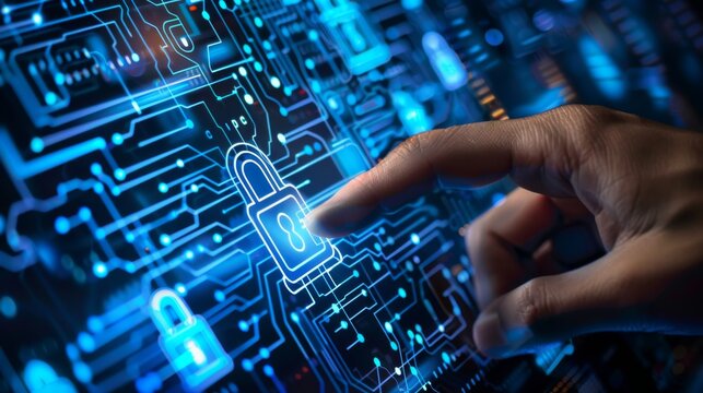 Leverage HTTPS and padlock security to protect business networks, using API and OAuth for data privacy and comprehensive protection against malware threats.