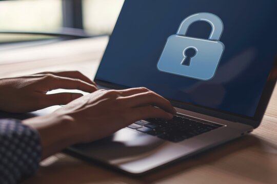 Ensure data privacy and network security for businesses with HTTPS and padlock measures, using API and OAuth to safeguard against digital malware threats.