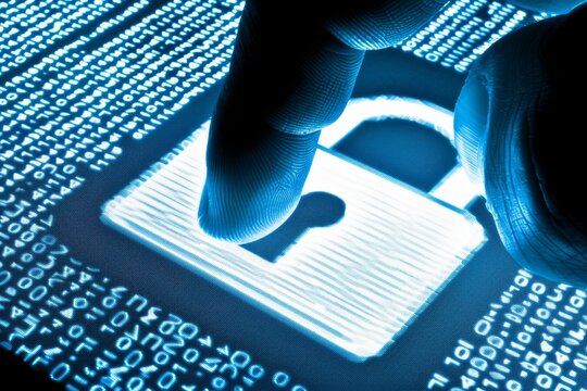 Protect business data and enhance network security with HTTPS and padlock, leveraging API and OAuth for robust privacy protection against malware.