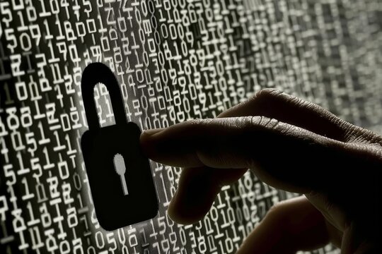 Secure business networks with HTTPS encryption and padlock protection, integrating API and OAuth to safeguard data privacy against malware threats.