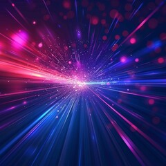 Naklejka premium Light Burst Background Illustration