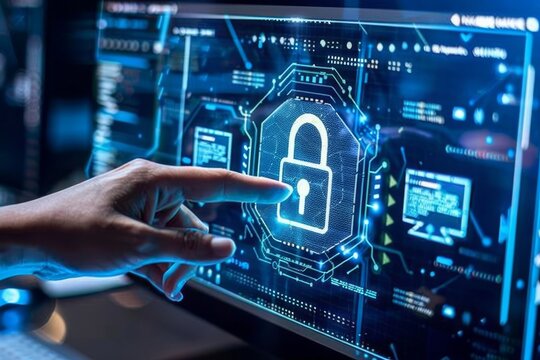 Protect business data and enhance network security with HTTPS and padlock, leveraging API and OAuth for robust privacy protection against malware.