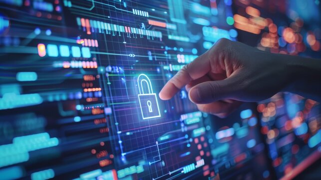 Ensure data privacy and network security for businesses with HTTPS and padlock measures, using API and OAuth to safeguard against digital malware threats.