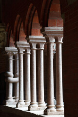 Naklejka premium Abbey of Chiaravalle della Colomba, Emilia-Romagna, Italy