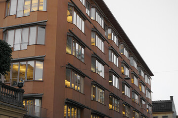 Fototapeta premium Low angle view of a building against the sky