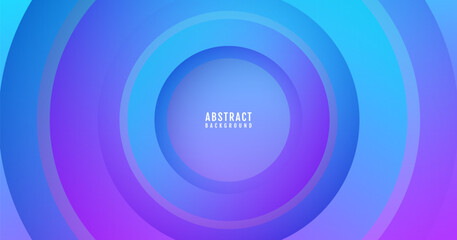 3D colorful abstract background overlap layer on bright space with cutout shape effect decoration. Modern graphic design element circles style concept for web banner, flyer, card, or brochure cover