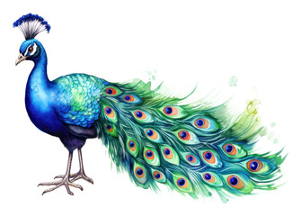 Obraz premium PNG Peacock animal bird creativity.