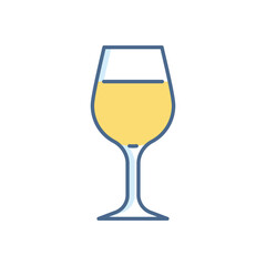 Wine Glass vector icon