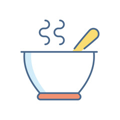 Soup  vector icon