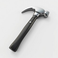 hammer icon, 3D render, white background, generative AI