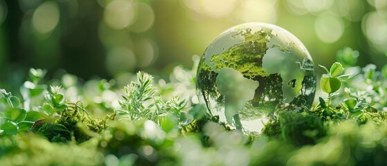 Produce a promotional video for an ESG consulting service, using green visuals and text to reinforce their focus on environmental issues