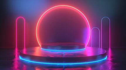 3d neon product platform