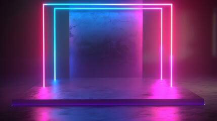 3d neon product platform