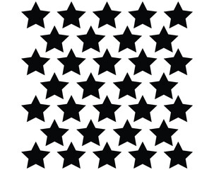 seamless pattern with stars, usa flag stars