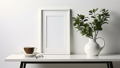 scene with window,tea, house, flower, table, window, decoration, drink, wall, breakfast