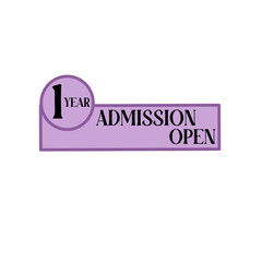 First year admission open