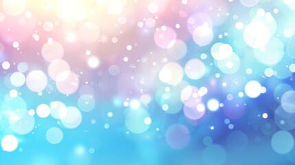 Fototapeta premium Pastel Bokeh Background with Soft Light Effects