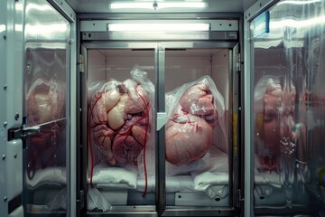 Human Organs Ready For Transplantation