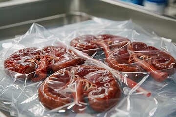 Human Organs Ready For Transplantation