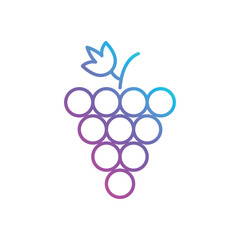 Grapes  vector icon